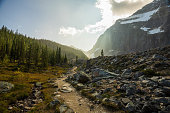 Dirt road in mountains