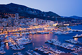 Monaco Harbour and Marina in Monte Carlo