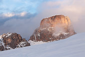 Dolomites. Passo giau, Cadore, italy montain