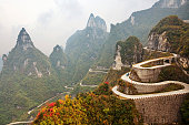 Mountain road, China