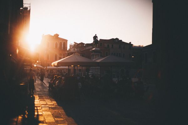 Random Square in Venice, Italy Free Photo