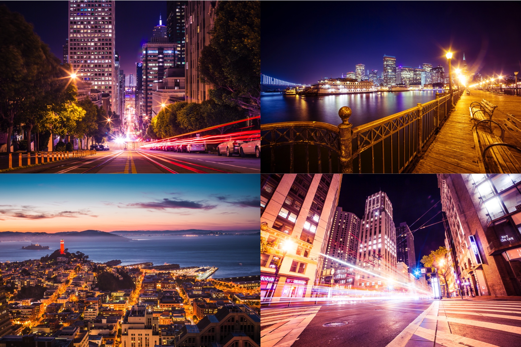 Download hi-res stock photos from our San Francisco at Night PREMIUM Collection!