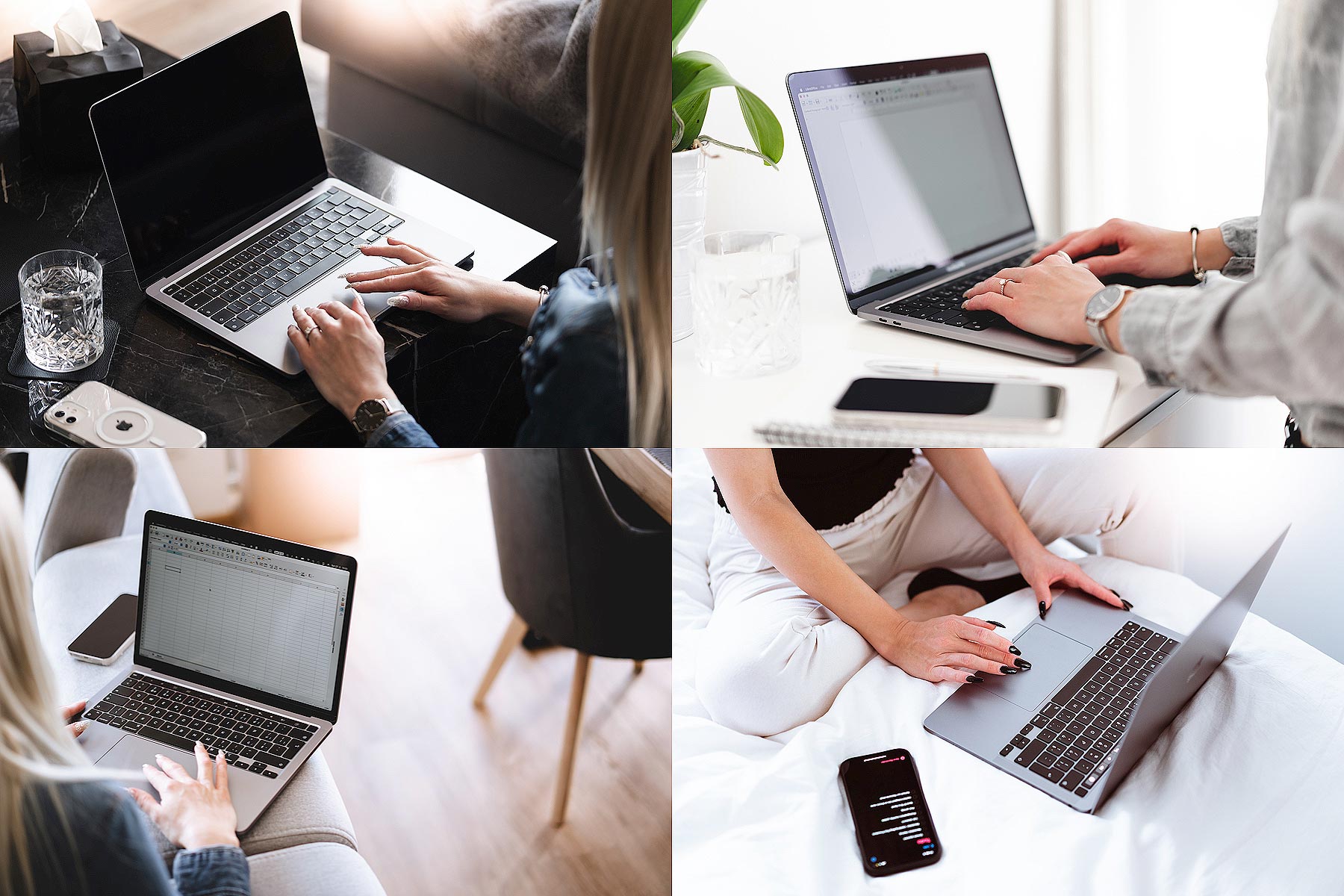 Download hi-res stock photos from our Woman with Laptop PREMIUM Collection!