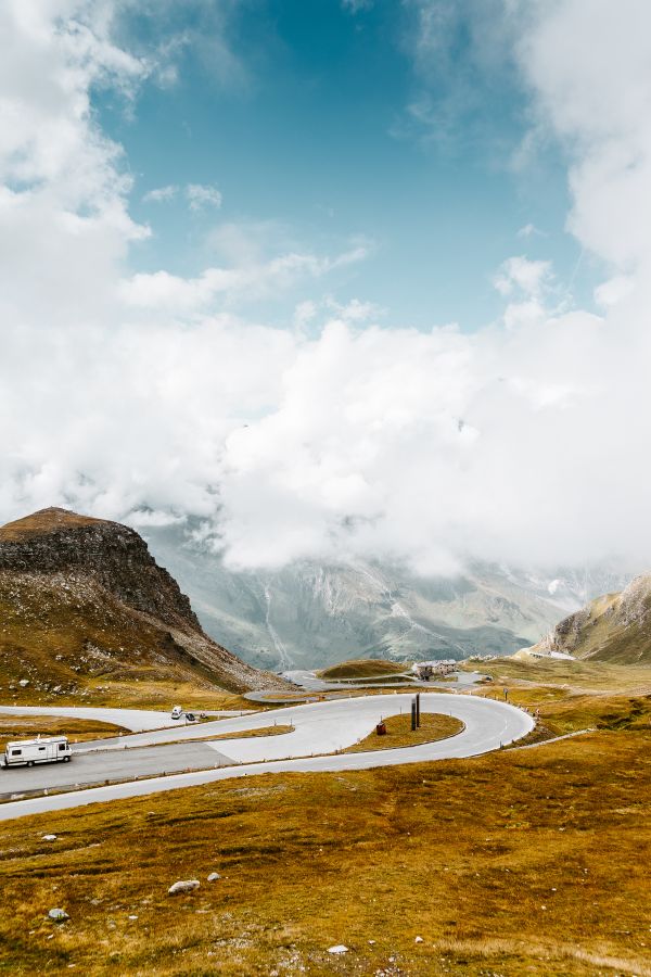 ZigZag Turns on Grossglockner High Alpine Road, Austria Free Photo